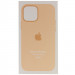 Купити Уценка Чехол Silicone case (AAA) full with Magsafe and Animation для Apple iPhone 12 Pro Max (6.7") (Дефект упаковки / Помаранчевий / Cantaloupe) на vchehle.ua