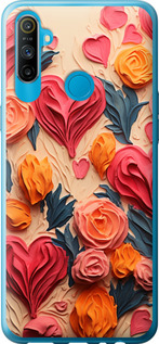 

Чехол Сердечки 3 для Realme C3 1645628