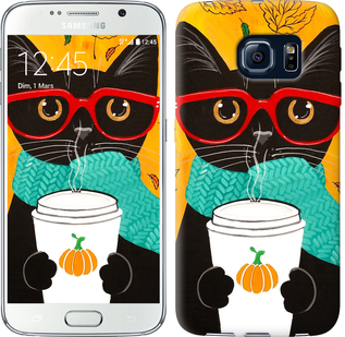 

Чохол Осінній кіт на Samsung Galaxy S6 G920 580818