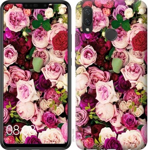 

Чохол Троянди і півонії на Huawei Honor Play 673980