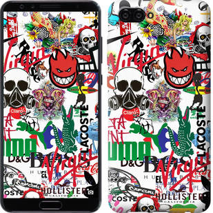 

Чохол Many different logos на Huawei Nova 2S 638117