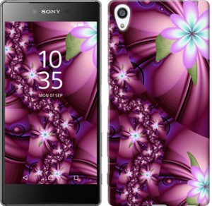 Чехол Цветочная мозаика для Sony Xperia Z5 Premium E6883