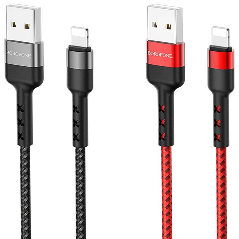 Дата кабель Borofone BX34 Advantage USB to Lightning (1m)