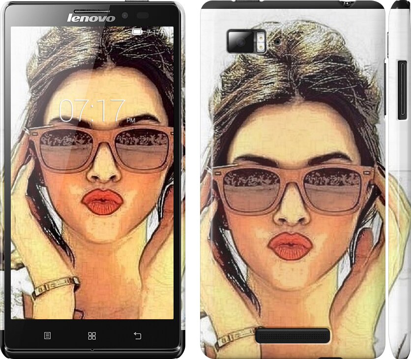 

Чохол Дiвчина_арт на Lenovo Vibe Z K910 111130