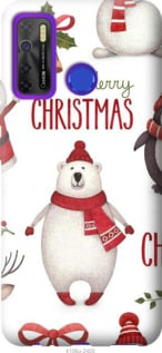 

Чехол Merry Christmas для Tecno Spark 5 Pro KD7 1183059