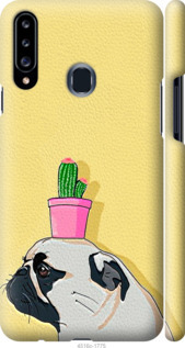 

Чохол Мопс з кактусом на Samsung Galaxy A20s A207F 795358