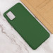 Чохол Silicone Cover Lakshmi (AA) на Samsung Galaxy A51 (Зелений / Dark green) в магазині vchehle.ua