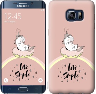 

Чохол Єдинорожки в пончике на Samsung Galaxy S6 Edge Plus G928 719123