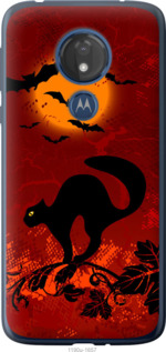 

Чехол Чёрная кошка под луной для Motorola Moto G7 Power 1422574