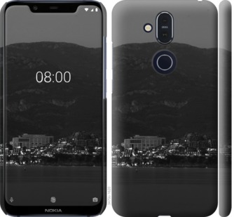 

Чохол Ніч на березі на Nokia 8.1 765620