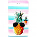Універсальний чохол-книжка 4you Art Print для смартфонів 3.5 "-4.0" (Pineapple)