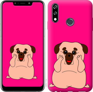 

Чехол Весёлый мопс для LG W10 928405