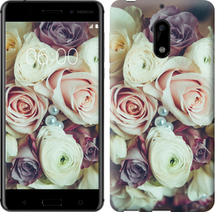

Чехол Букет роз для Nokia 6 452537