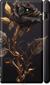 Чехол Роза 3 для Sony Xperia M2 D2305