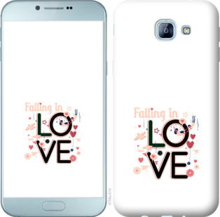 Чохол falling in love на Samsung Galaxy A8 (2016) A810