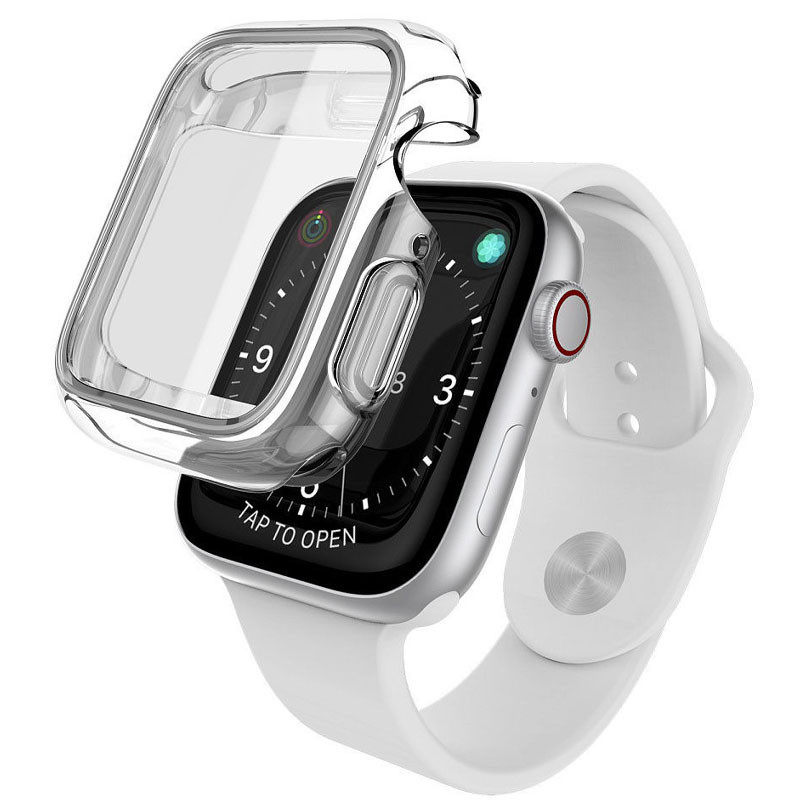 Чехол Defense 360X (+ защита экрана) (TPU+PMMA) для Apple watch Series 7 41mm (Прозрачный)