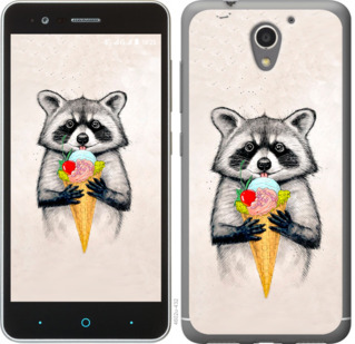 

Чохол Єнотик з морозивом на ZTE A510 801573
