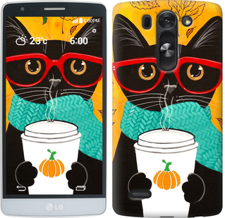 

Чехол Осенний кот для LG G3s D724 639679