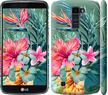 

Чехол Тропические цветы v1 для LG K10 / K410 845043