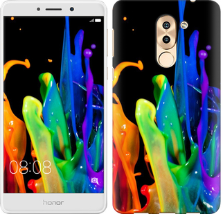 

Чехол брызги краски для Huawei Honor 6X 381474