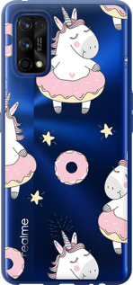 

Чехол Единорожки для Realme 7 Pro 1624771