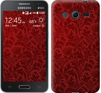 

Чохол Чохол цвета бордо для Samsung Galaxy Core 2 G355 649802