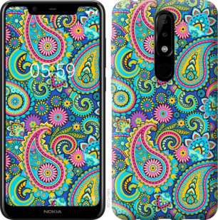 

Чохол індійський огірок на Nokia 5.1 Plus 879298