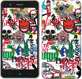 

Чехол Many different logos для ZTE A510 638266