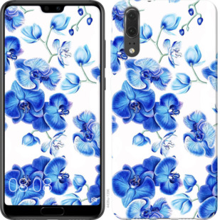 

Чохол Блакитні орхідеї на Vivo IQOO 780752