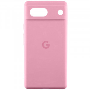 Чехол Silicone Cover Lakshmi Full Camera (AAA) with Logo для Google Pixel 7a