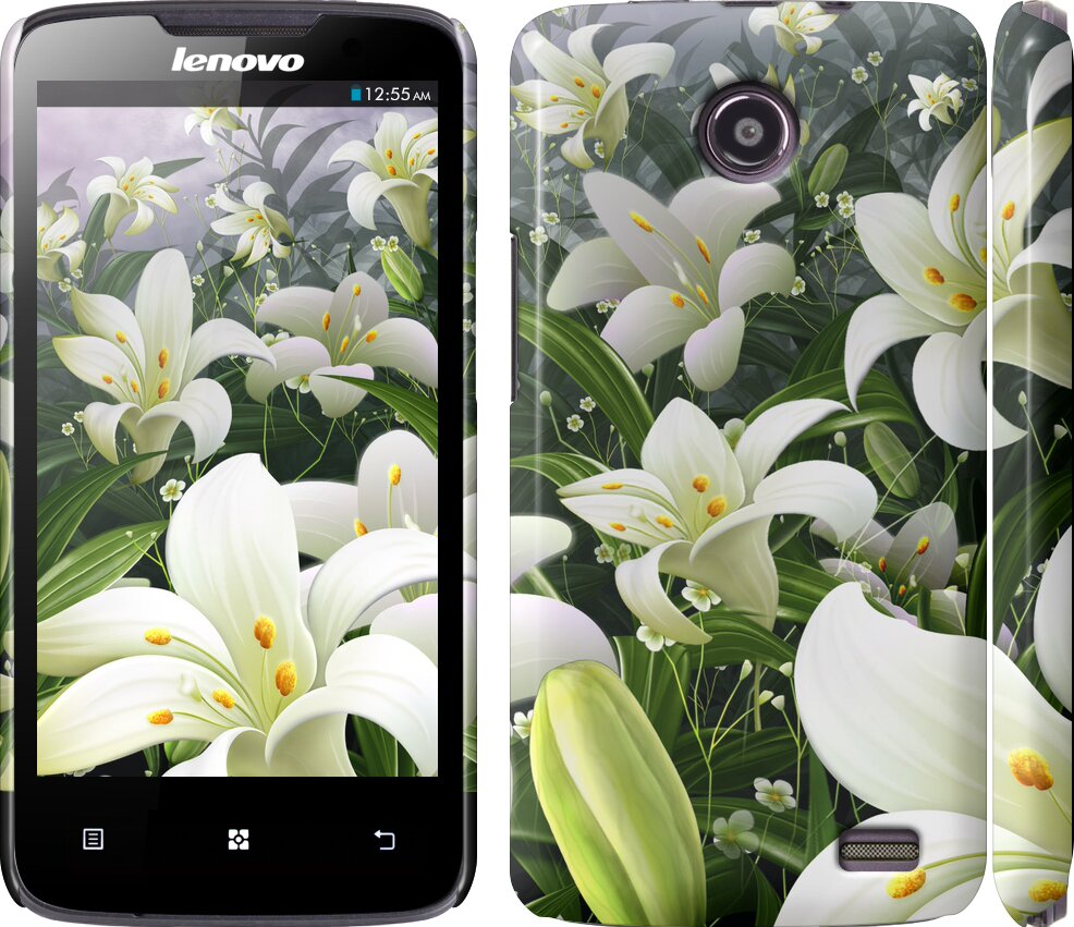 

Чохол Білі лілії на Lenovo A820 245705