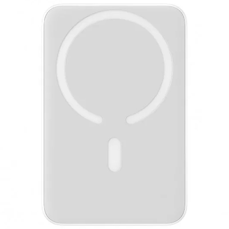 Фото Портативное ЗУ Power Bank Baseus Magnetic Mini 20W c БЗУ 10000 mAh (PPCX070001) (White) на vchehle.ua