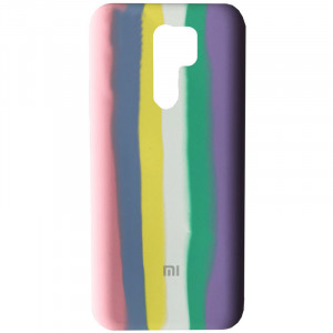 Чехол Silicone Cover Full Rainbow для Xiaomi Redmi 9