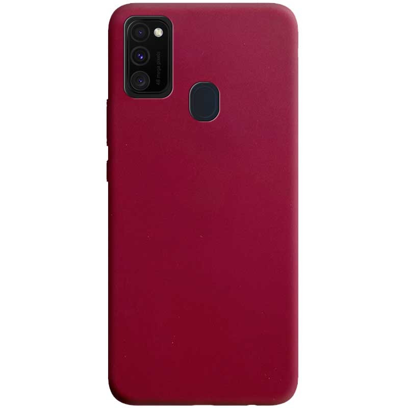 

Силиконовый чехол Candy для Samsung Galaxy M30s (Бордовый) 1082359