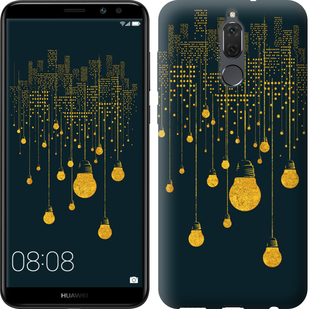 

Чехол Иллюстрация ночного города для Huawei Mate 10 Lite 647254