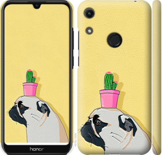 

Чехол Мопс с кактусом для Huawei Honor 8A 795784