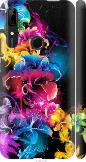 

Чехол Абстрактные цветы для Huawei Y9 Prime 2019 982795