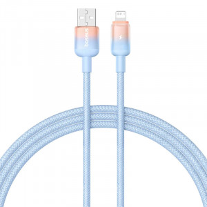 Дата кабель Baseus Discolor Series Fast Charging USB to Lightning 2.4A (1m) (P10374900)