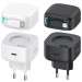 МЗП Usams US-CC202 GaN With Type-C Magnetic Retractable Cable Module XMF Ser. 35W (2USB-C)