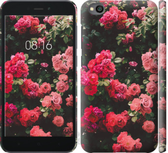 

Чехол Куст с розами для Xiaomi Redmi Go 710577