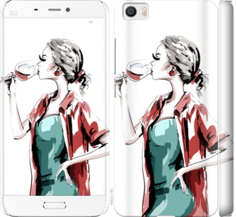 

Чохол Дівчина з келихом для Xiaomi MI5 841689