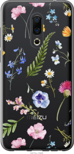 

Чехол Цветочный фон v2 для Meizu 16 Plus 1440136
