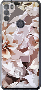 

Чехол пионы акварелью для Motorola G50 1610884