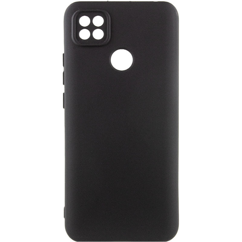 Чохол Silicone Cover Lakshmi Full Camera (A) на Oppo A15s / A15 (Чорний / Black)