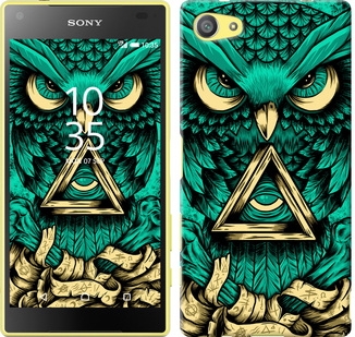 Чохол Сова Арт-тату на Sony Xperia Z5 Compact E5823