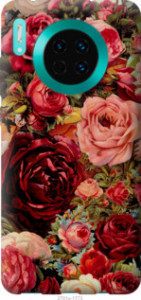 Чохол Квітучі троянди на Huawei Mate 30