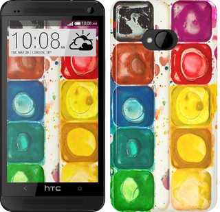 

Чехол Палитра красок для HTC One M7 549754