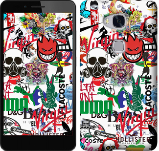

Чехол Many different logos для Huawei Honor GR5 638136