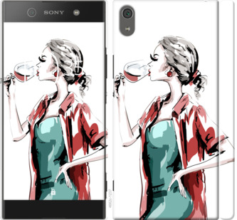 

Чохол Дівчина з келихом на Sony Xperia XA1 Ultra G3212 841570