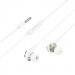 Фото Навушники Borofone BM90 Miller universal (3.5mm/1.2m) (White) на vchehle.ua